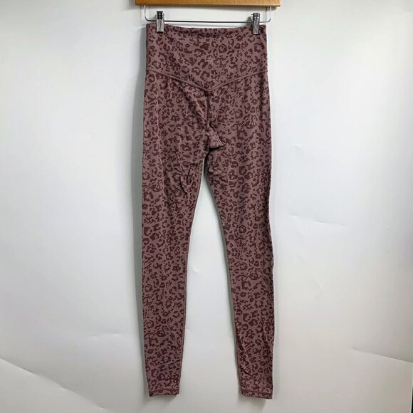 Athleta Women's Leopard Elation Ultra High Rise‎ Tight Size XS-T - Picture 2 of 12